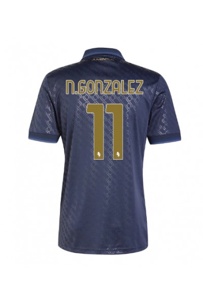 Juventus Nicolas Gonzalez #11 Fotballdrakt Tredje Klær 2024-25 Korte ermer Juventus Nicolas Gonzalez #11 Fotballdrakt Tredje Klær 2024-25 Korte ermer